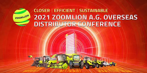 CONFERÊNCIA DE DISTRIBUIDORES INTERNACIONAIS DA ZOOMLION A.G. DE 2021